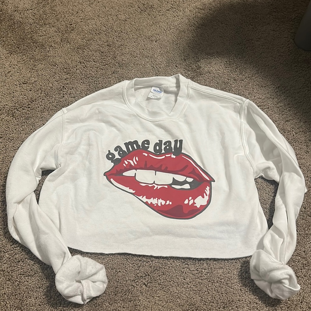 Game Day Gilden cropped sweatshirt